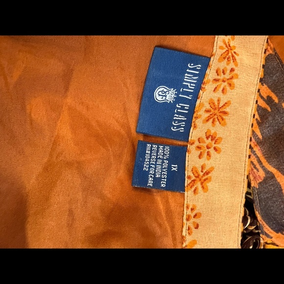 Simply class women dress size 1X (19) - Picture 3 of 9